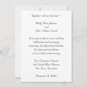 Türkisfarbener Western Boots Wedding Einladung (Rückseite)