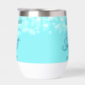 Türkisfarbenes aquamarines Agar süß 16 Geburtstag  (Rechts)