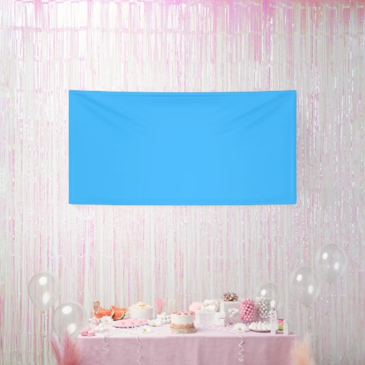 Türkisfarbenes Banner für Wand- oder Anzeigezwecke (Party)