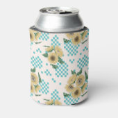 Türkisfarbenes Brautparty Dosenkühler (Kanne Rückseite)