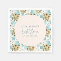 Türkisfarbenes Brautparty