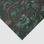 Türkisfarbenes Dekopapier Seidenpapier (Detail)