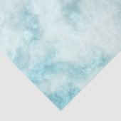 Türkisfarbenes Dekorationspapier Seidenpapier (Ausschnitt)