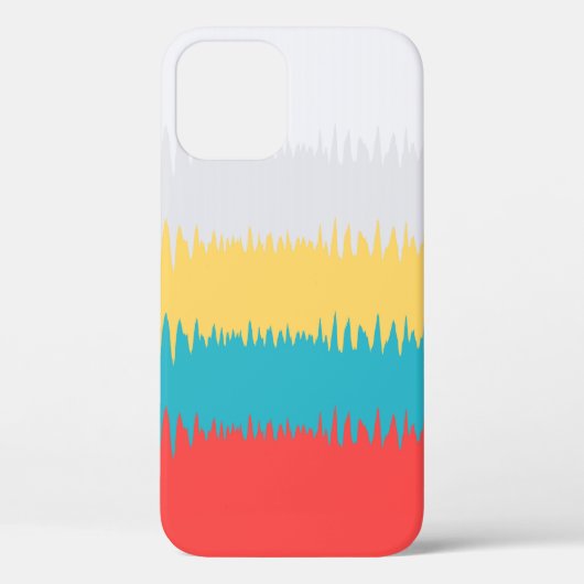 Türkisfarbenes Korallenmuster Case-Mate iPhone Hülle (Rückseite)