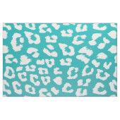 Türkisfarbenes Leopard-Druckmuster Stoff (Fat Quarter (45,7 x 55,9 cm))