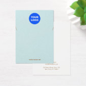 Türkisfarbenes Logo-Necklack-Armband-Display hinzu (Schreibtisch)