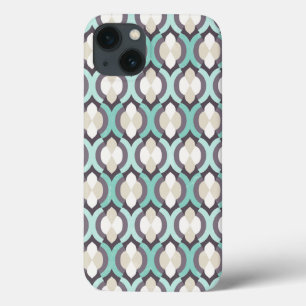 Türkisfarbenes marokkanisches Muster Case-Mate iPhone Hülle