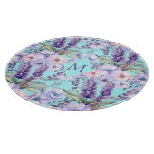 Türkisfarbenes Muster des Musters für das Muster d Schneidebrett (Ecke)