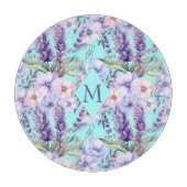 Türkisfarbenes Muster des Musters für das Muster d Schneidebrett (Vorderseite)