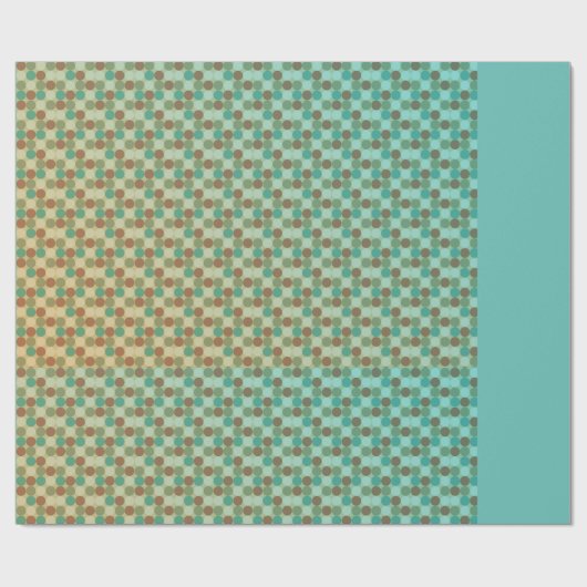 türkisfarbenes Packpapier (Flach)