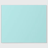 Türkisfarbenes Papier Geschenkpapier (Flach)