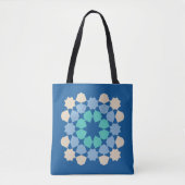 Türkisfarbenes Ruhefliesen-Element Tasche (Vorderseite)