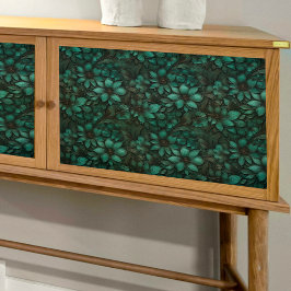 Türkisfarbenes Siebblättriges Dekopapier Seidenpapier