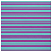 Türkisfarbenes und Lila Muster Stoff (Muster)