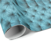 Türkisfarbenes Velvet Sofa Nah Geschenkpapier (Rolleneckpunkt)