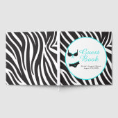 Türkisfarbenes Wäscheparty Gästebuch (Voll)