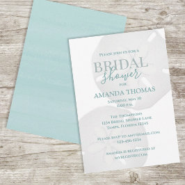 Türkisfarbenes Wasser Sandstrand Dollar Elegante Einladung