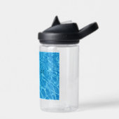 Türkisfarbenes Wasser Trinkflasche (Links)