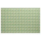 Türkisfarbenes Zitronenmuster Stoff (Fat Quarter (45,7 x 55,9 cm))