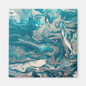 Türkisfarbenmagnet Magnet (Vorne)