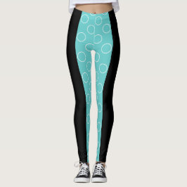 Türkisfarbenmuster Leggings