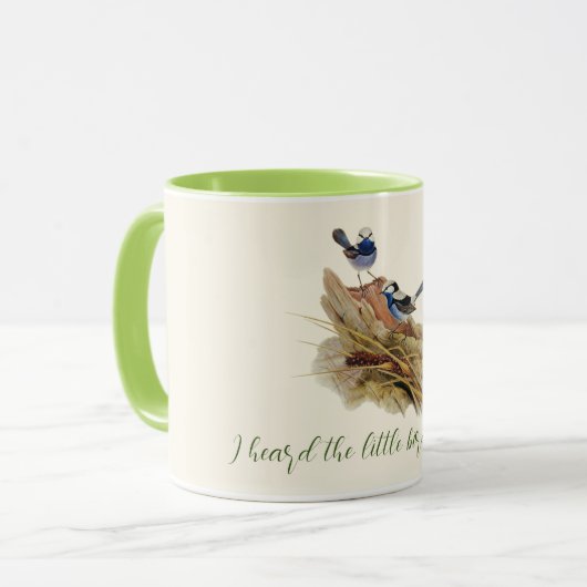 Türkisfee Tasse (Vorderseite Links)