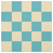 Türkisgelbes Schachmuster Stoff (Muster)
