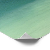 Türkisgewässer, Peneda Geres Portugal Poster (Ecke)