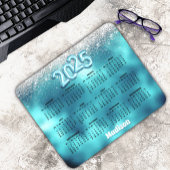 Türkisglanz 2025 Mono-Kalender Mousepad