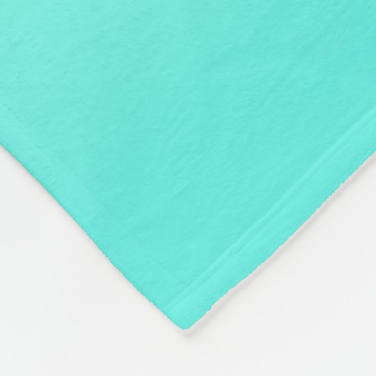 Türkisgrau Ombre Fleecedecke (Ecke)