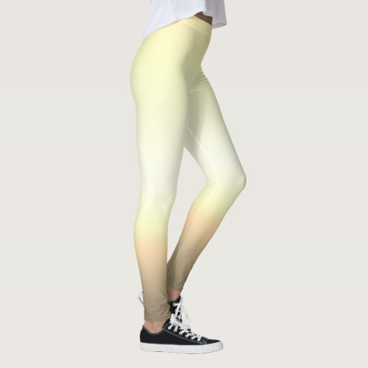 Türkisgrau Ombre Leggings (Rechts)