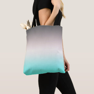 Türkisgrau Ombre Tasche