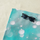 Türkisgraublasen Strandtuch (Beispiel)