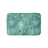 Türkisgrün Abstrakt Badematte (Vorderseite)
