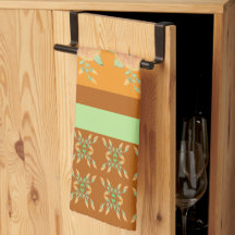 Türkisgrün aus Gold gemustert