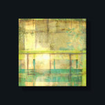 Türkisgrün und Abstrakt gestrichen Leinwanddruck<br><div class="desc">Ein abstraktes Gemälde von Jennifer Goldberger, das die Farbtöne Türkis und Grün verwendet, um ein warmes, vertrautes Gefühl zu schaffen. Ein schöner Spaziergang durch den Wald im Frühling oder Sommer würde einige der gleichen Farben ergeben. Bringen Sie Ihr Naturgeschenk auf Ihre Zuhause, indem Sie dieses Stück kaufen!</div>