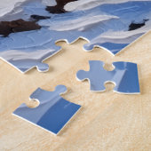 Turkish Angora Cat Christmas Boat Holiday Puzzle (Seite)