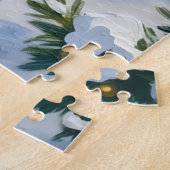 Turkish Angora Cat Christmas Red Truck Holiday Puzzle (Seite)