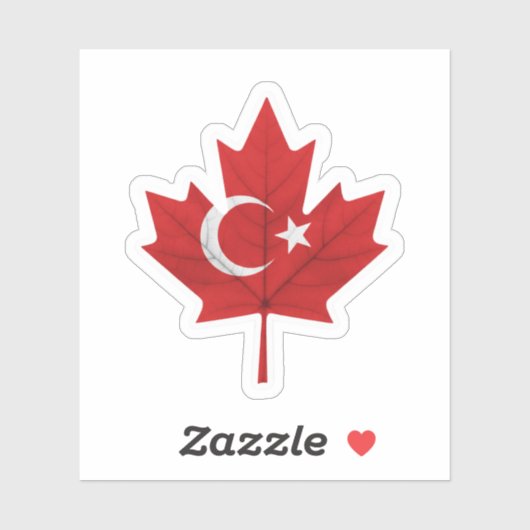 Turkish Canadian Aufkleber (Blatt)