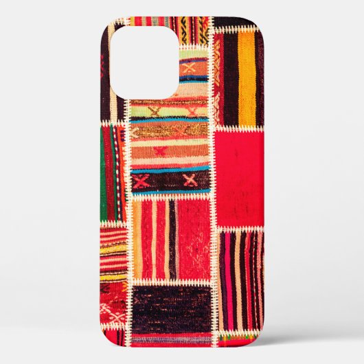 Turkish carpet patchwork handmade. Patchwork patte Case-Mate iPhone Hülle (Rückseite)