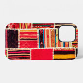Turkish carpet patchwork handmade. Patchwork patte iPhone Hülle (Rückseite (Horizontal))