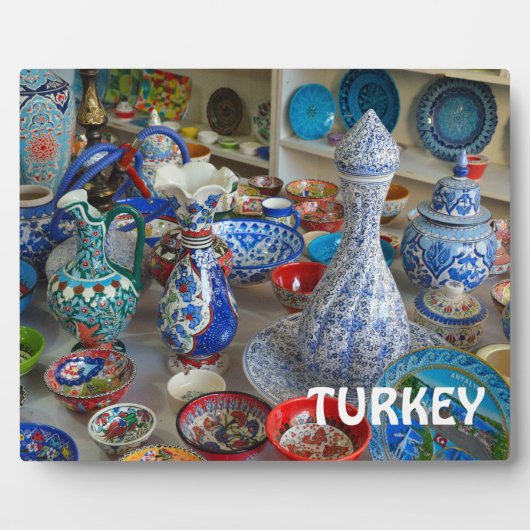 Turkish Ceramics Fotoplatte (Vorderseite)