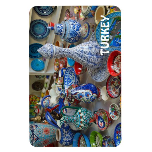 Turkish Ceramics Magnet (Vertikal)