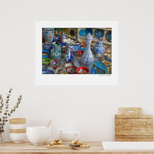 Turkish Ceramics Poster (Küche)