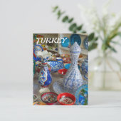 Turkish Ceramics Postkarte (Stehend Vorderseite)