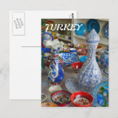 Turkish Ceramics Postkarte (Vorne/Hinten)