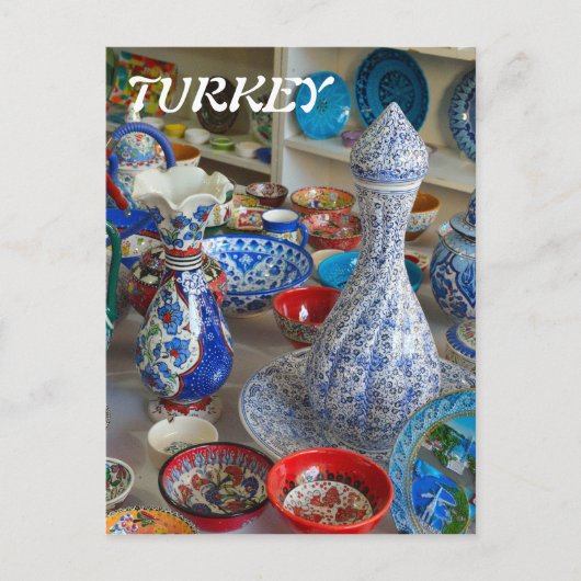 Turkish Ceramics Postkarte (Vorderseite)