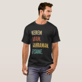 Turkish First Name Kerem T-Shirt (Vorne ganz)