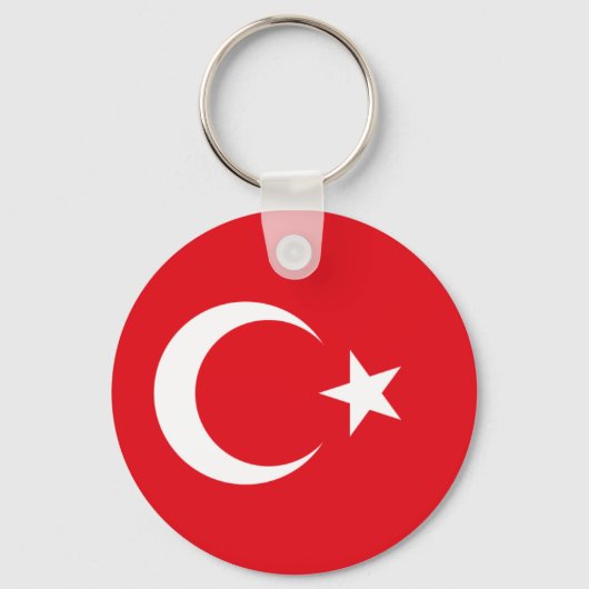 Turkish Flag Schlüsselanhänger (Vorderseite)