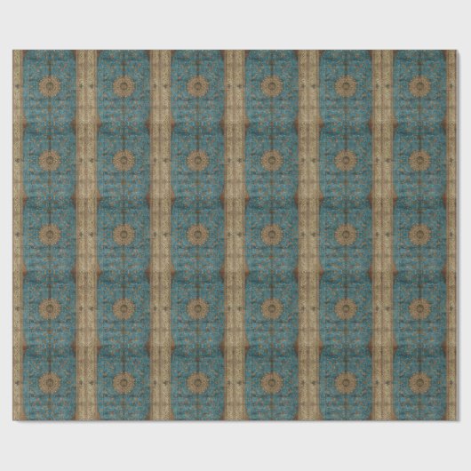 Turkish Kilim Antique Geschenkpapier (Flach)